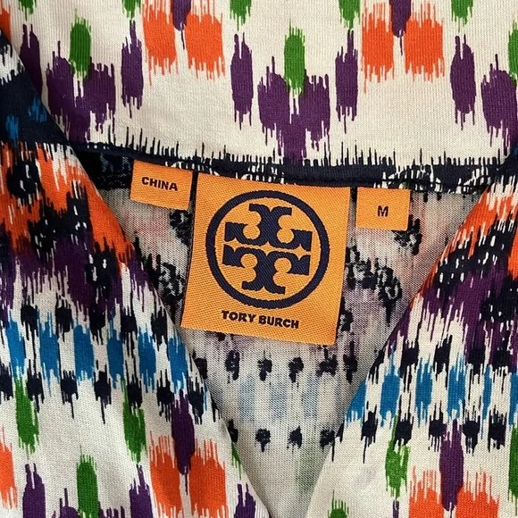 Tory Burch 100% silk dress size medium - Picture 3 of 4